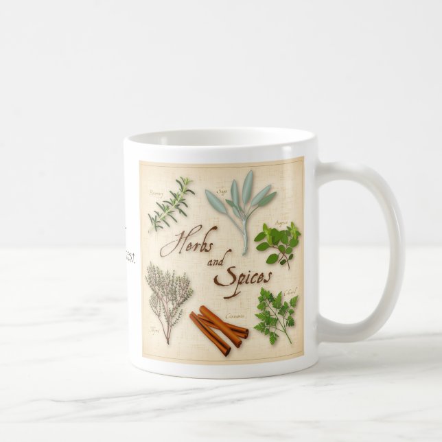 Tasse der Kräuter und Gewürze (Rechts)