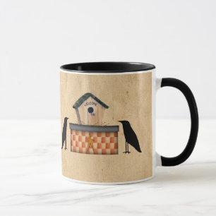 Tasse der Landkrähen