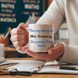 Tasse der Lehrer, Geschenk für Lieblings-Lehrer od
