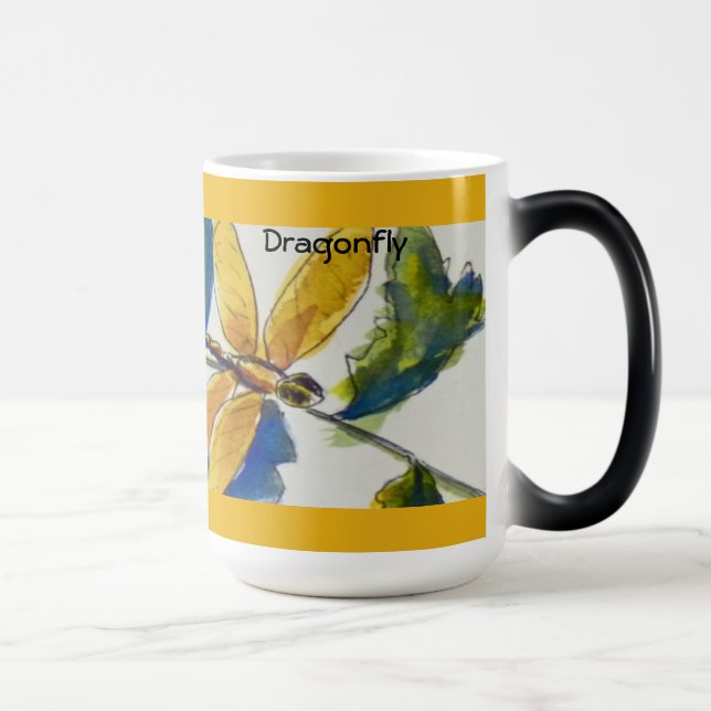 Tasse der Libellen, Kaffee, Tee usw. Tasse (Rechts)