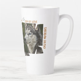Tasse der Liebe Hunde Liebhaber Große Latte Tasse