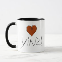 TASSE DER LIEBE-YINZ PITTSBURGH