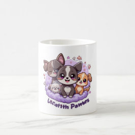 Tasse der Lifetitepawers - Niedlicher Cartoon Pupp