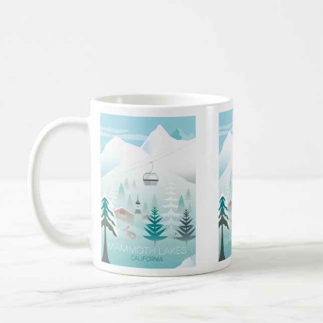 Tasse der Mammoth Seen (Links)