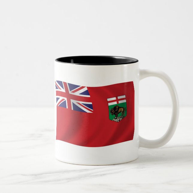 Tasse der Manitoba-Flagge (Rechts)