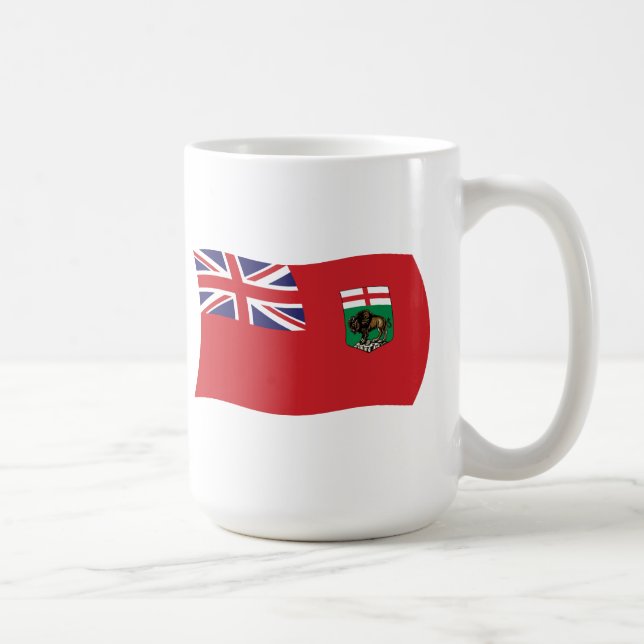Tasse der Manitoba-Flagge (Rechts)