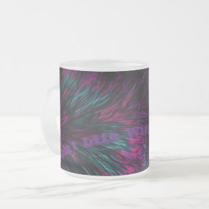 Tasse der mattierten Liebe