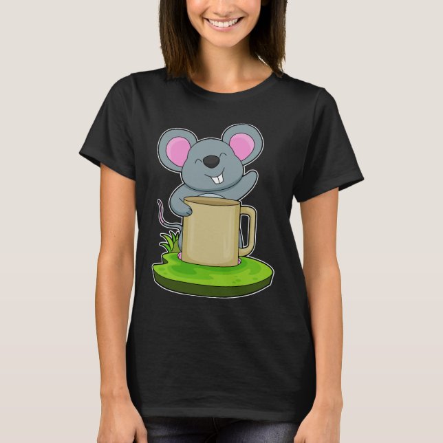 Tasse der Maus T-Shirt (Vorderseite)