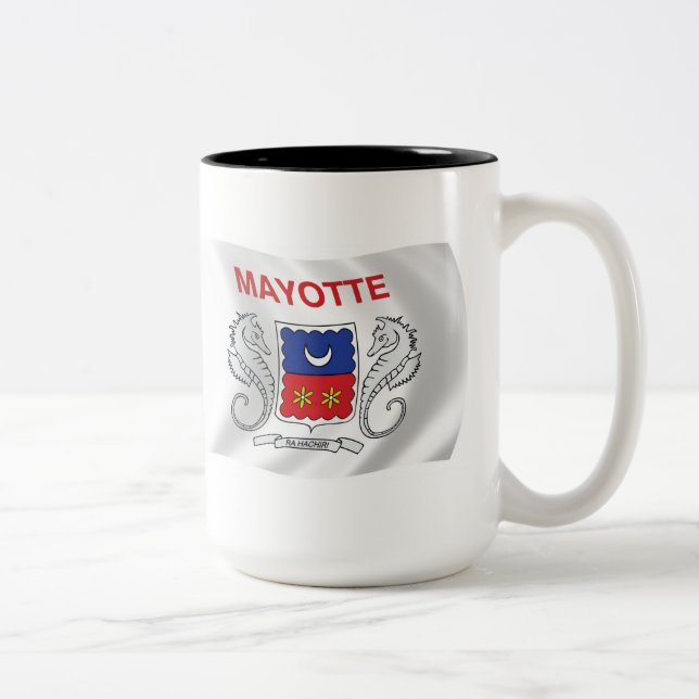 Tasse der Mayotte-Flagge (Rechts)