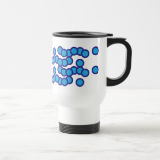 Tasse der Morgen-frische Reise-BlueCircles01.0022