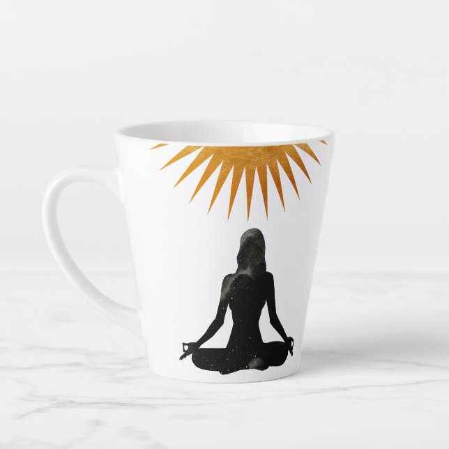 Tasse der Morgenmedizin (Links)