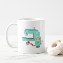 Tasse der Nähmaschine