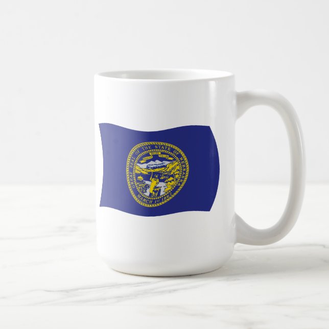 Tasse der Nebraska-Flagge (Rechts)