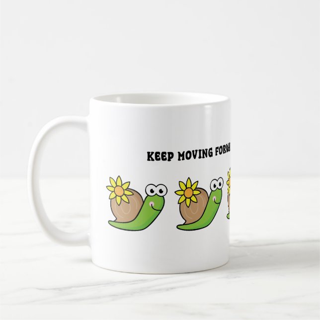 Tasse der niedlichen Schnecke - Quirky Nature Gift (Links)