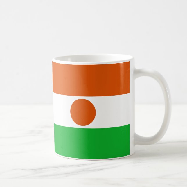 Tasse der Nigerflagge (Rechts)