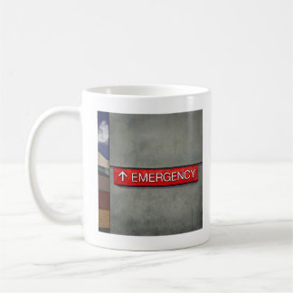 Tasse der Notfallabteilung