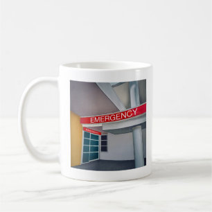 Tasse der Notfallabteilung