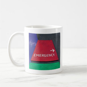 Tasse der Notfallabteilung
