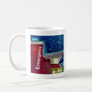 Tasse der Notfallabteilung