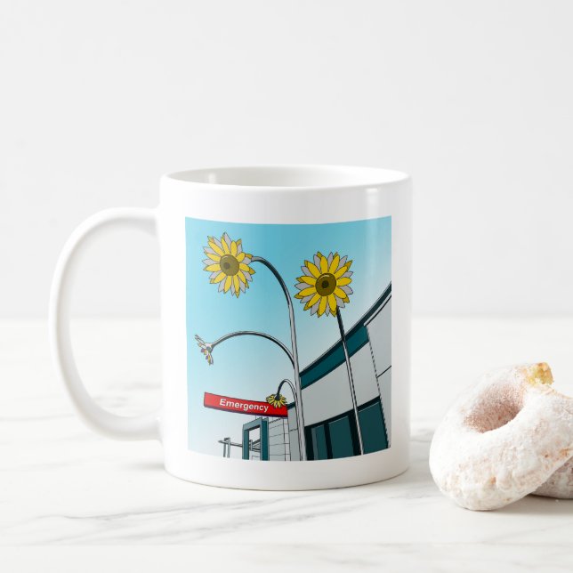 Tasse der Notfallabteilung (Mit Donut)