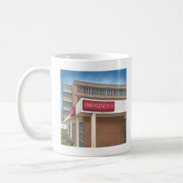 Tasse der Notfallabteilung