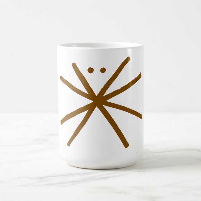 Tasse der Octopus-Konturen (Mittel)