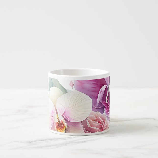 Tasse der Orchideenblast (Vorderseite)
