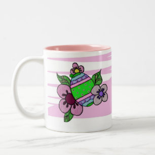 Tasse der Ostereier