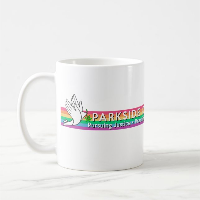 Tasse der Parkside Community (Links)