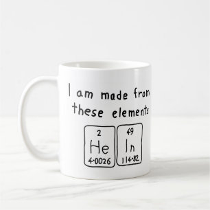 Tasse der periodisch wiederkehrenden Tabellenbezei