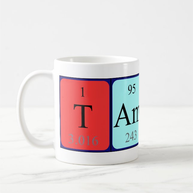 Tasse der periodischen Tabelle (Links)
