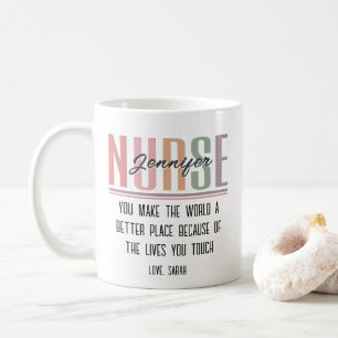 Tasse der personalisierten Krankenpflege