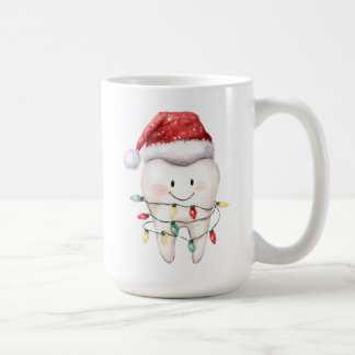 Tasse der personalisierten Zahnärzte des Weihnacht