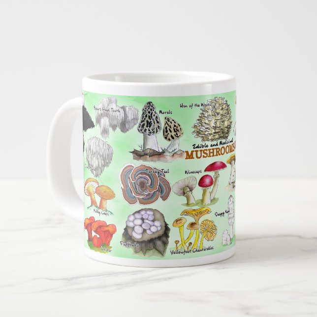 Tasse der Pilze (Vorderseite Links)
