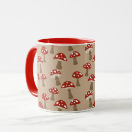Tasse der Pilze