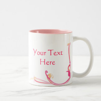 Tasse der Pink-Blume