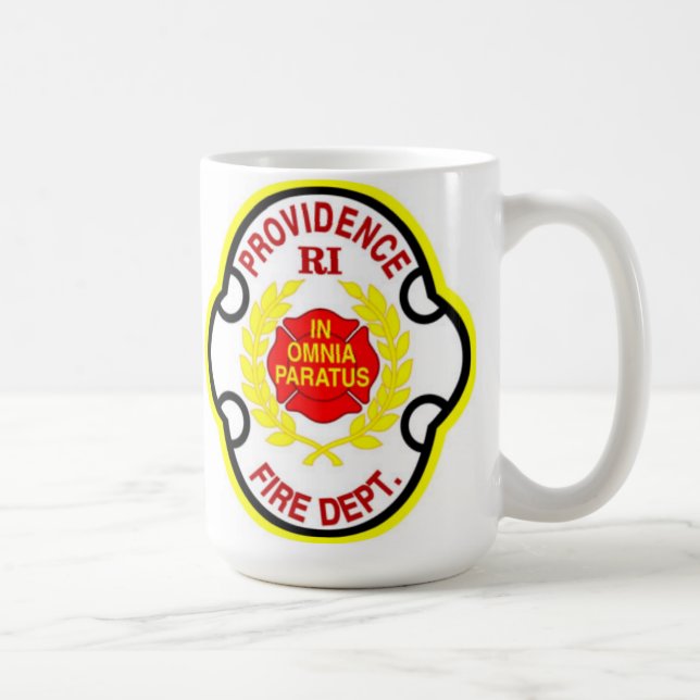 Tasse der Providence-Feuerwehr-IAFF Local-799 (Rechts)