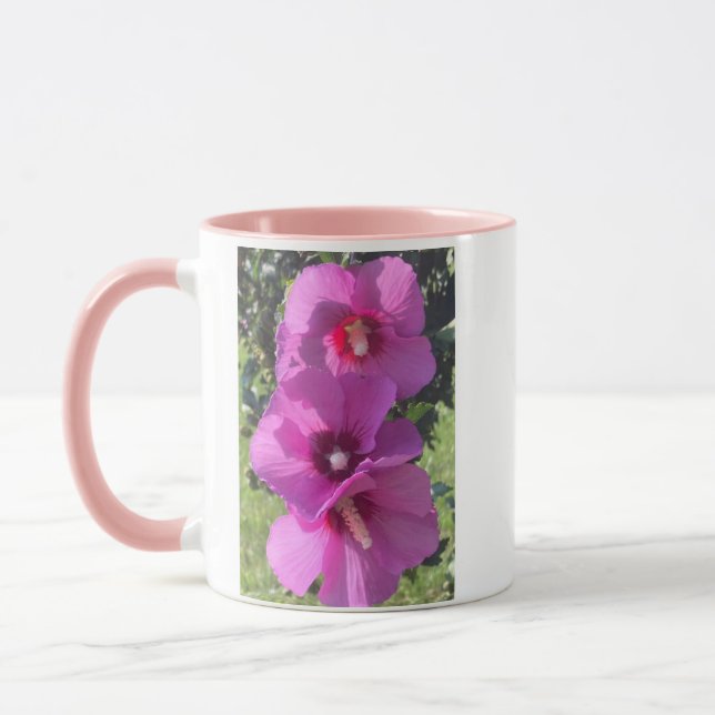 Tasse der Purpurblumen (Links)