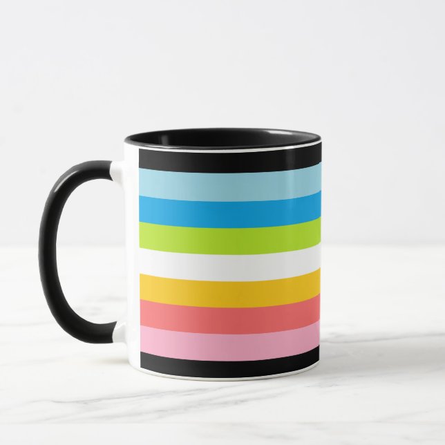 Tasse der queen Strichflagge (Links)