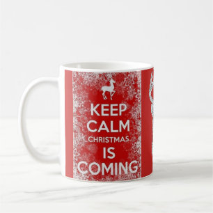 Tasse der Rentiere für einen ruhigen Weihnachtsurl