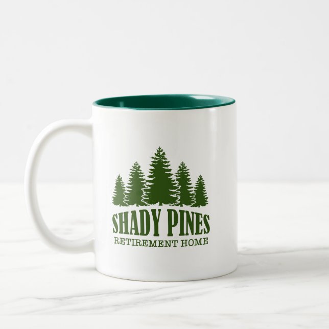 Tasse der schattigen Pines (Links)