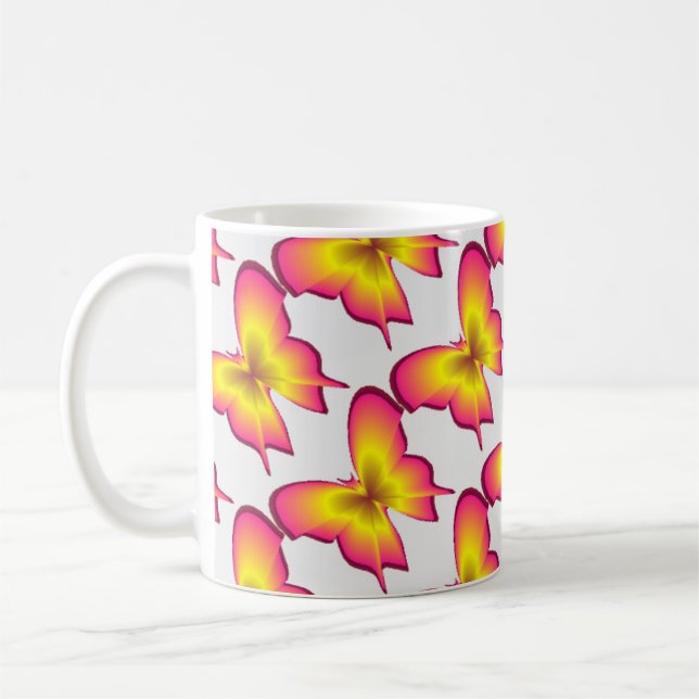 Tasse der Schmetterlinge (Links)
