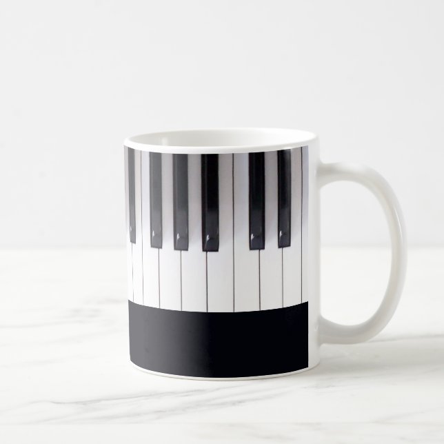 Tasse der schönen Piano Keys (Rechts)