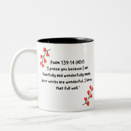 Tasse der Schrift