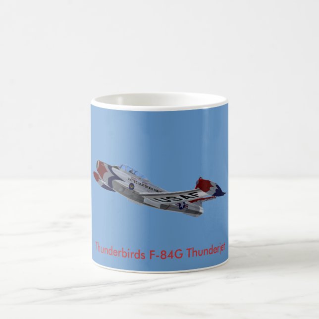 Tasse der Thunderbirds-F-84G (Mittel)