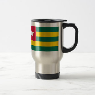 Tasse der Togo-Flagge