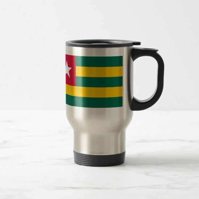 Tasse der Togo-Flagge (Rechts)