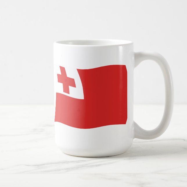 Tasse der Tonga-Flagge (Rechts)