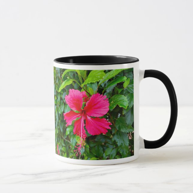 Tasse der tropischen Blume (Rechts)