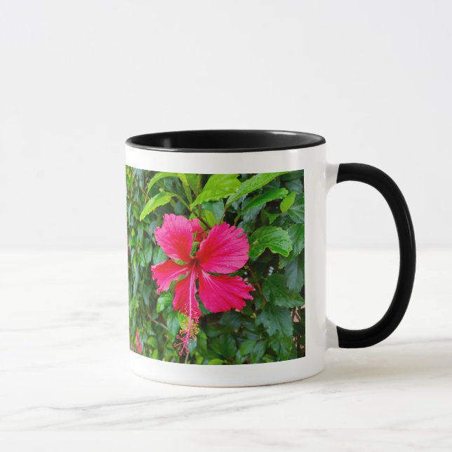 Tasse der tropischen Blume (Rechts)